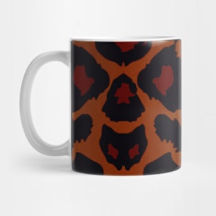 leopardprint cheetah print Mug